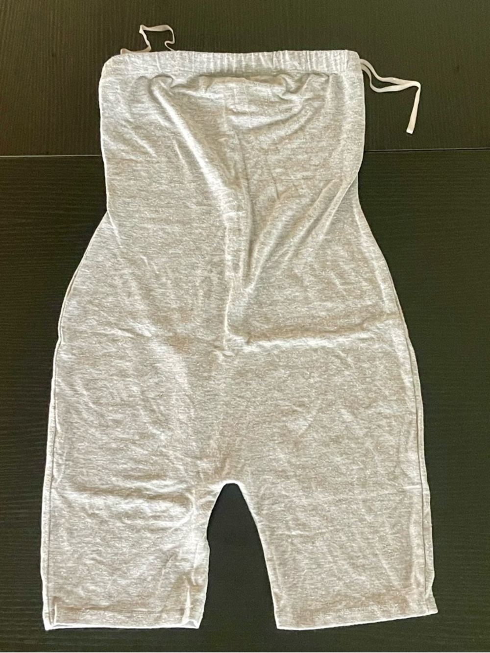 Light Gray Strapless Romper